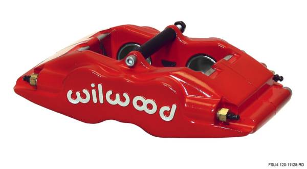 Wilwood - Wilwood 120-11128-RD Wilwood Caliper-Forged Superlite 1.38in Pistons .81in Disc