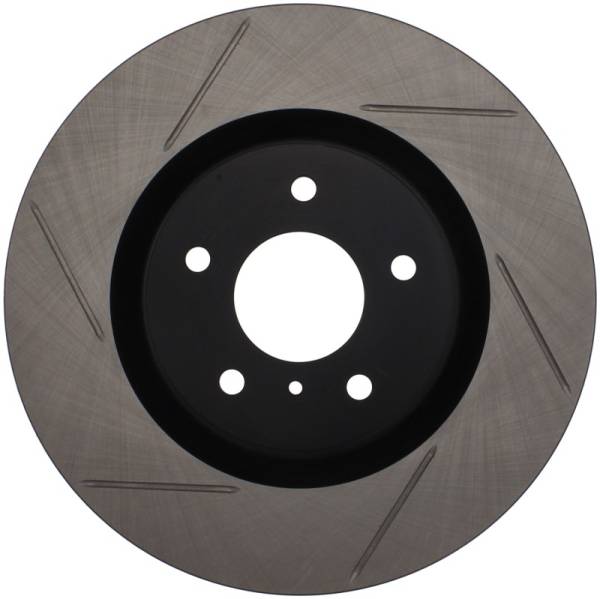 Stoptech - Stoptech 126.42076SR StopTech Power Slot 03-07 350z/ 03-04 G35 w/ Brembo SportStop Slotted Front Right Rotor