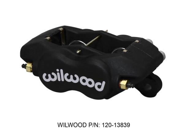 Wilwood - Wilwood 120-13839 Wilwood Caliper-Forged Dynalite 1.38in Pistons .81in Disc
