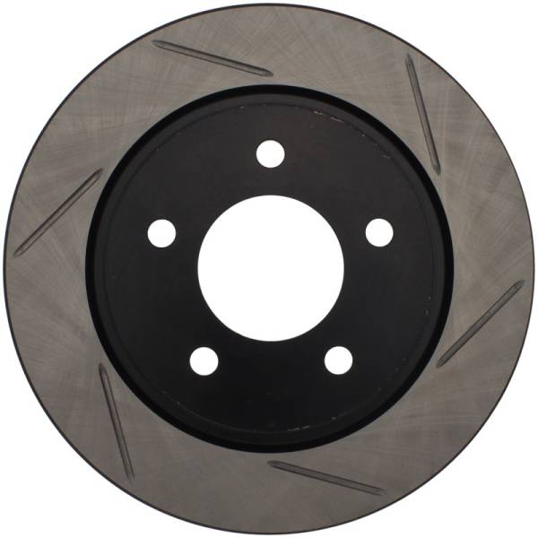 Stoptech - Stoptech 126.45067SL StopTech Power Slot 07-09 Mazdaspeed 3 Slotted Left Rear Rotor