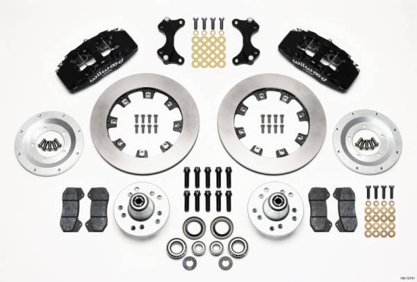 Wilwood - Wilwood 140-10741 Wilwood Dynapro 6 Front Hub Kit 12.19in WWE ProSpindle