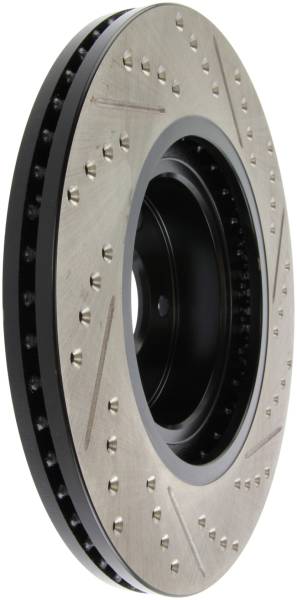 Stoptech - Stoptech 127.47021R StopTech Slotted & Drilled Sport Brake Rotor