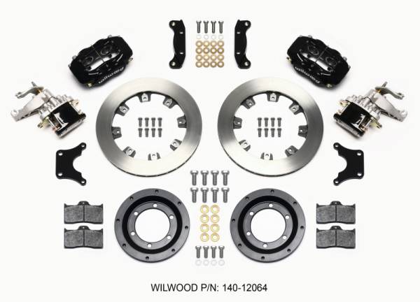 Wilwood - Wilwood 140-12064 Wilwood Forged Dynalite / MC4 Rear Kit 11.75in Shelby CSX6000