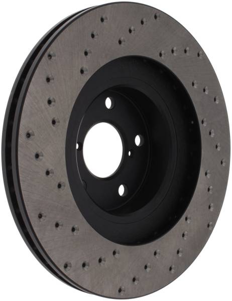 Stoptech - Stoptech 128.47018R StopTech 02-10 WRX Drilled Right Front Rotor