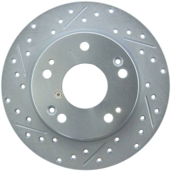 Stoptech - Stoptech 227.40055R StopTech Select Sport Drilled & Slotted Rotor - Front Left