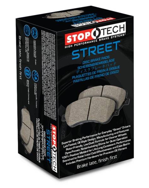Stoptech - Stoptech 308.10950 StopTech Street Touring 07-09 Mazdaspeed3 / 06-07 Mazdaspeed6 Rear Brake Pads