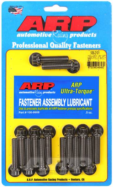 ARP - ARP 105-2101 ARP Holden V8 12pt Manifold Bolt Kit