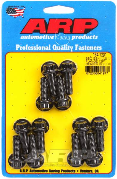 ARP - ARP 134-1201 ARP SBC/GENII LS 1/4 Flange 12pt Header Bolt Kit