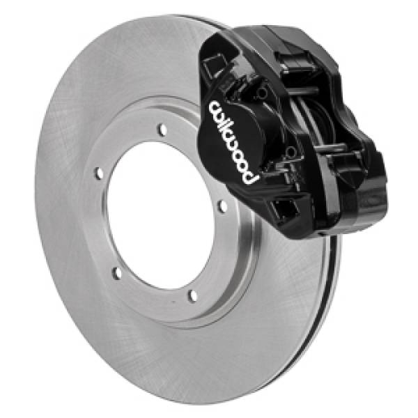 Wilwood - Wilwood 140-17652 Wilwood 69-74 Porsche 911 D31 11.10in. Front Brake Kit w/ Flex Lines - Black