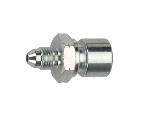 Wilwood - Wilwood 220-13923 Wilwood Fitting Adaptor Tubing -3 TO M10x1.5 IF Steel/Zinc