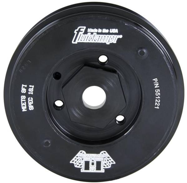 Fluidampr - Fluidampr 551221 Fluidampr 91-08 VW Golf/05-12 Passat B6/B7 / 03-10 Audi TT Steel Internally Balanced Damper - Fits select 1993-2008 Volkswagen, Audi applications