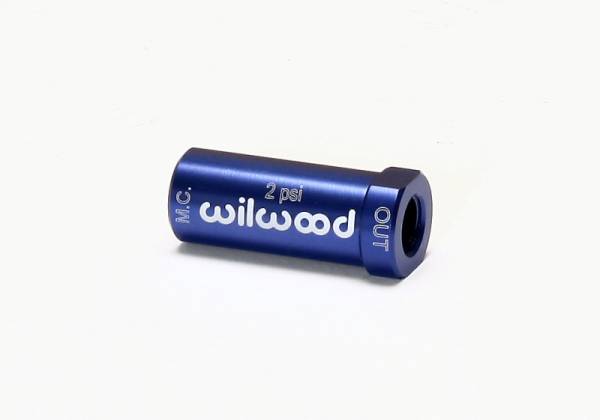 Wilwood - Wilwood 260-13706 Wilwood Residual Pressure Valve - New Style - 2# / Blue