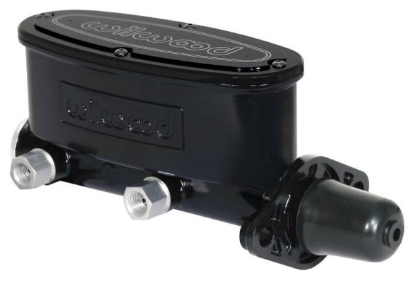 Wilwood - Wilwood 260-8556-BK Wilwood High Volume Tandem Master Cylinder - 1 1/8in Bore Black