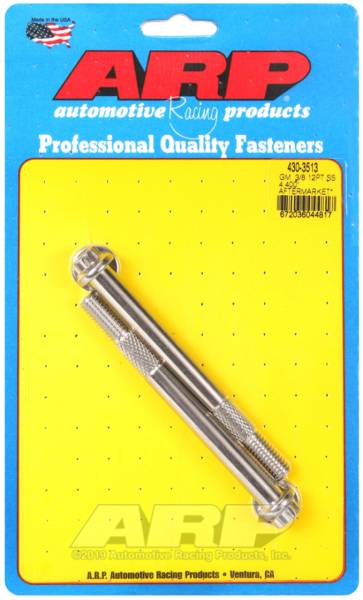 ARP - ARP 430-3513 ARP GM 3/8 X 4.400in 12pt SS Starter Bolt Kit