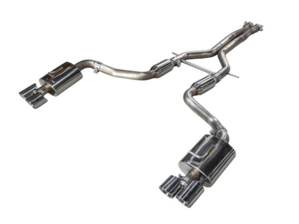 AWE Tuning - AWE Tuning 3010-42026 AWE Tuning Porsche Panamera S/4S Touring Edition Exhaust System - Polished Silver Tips