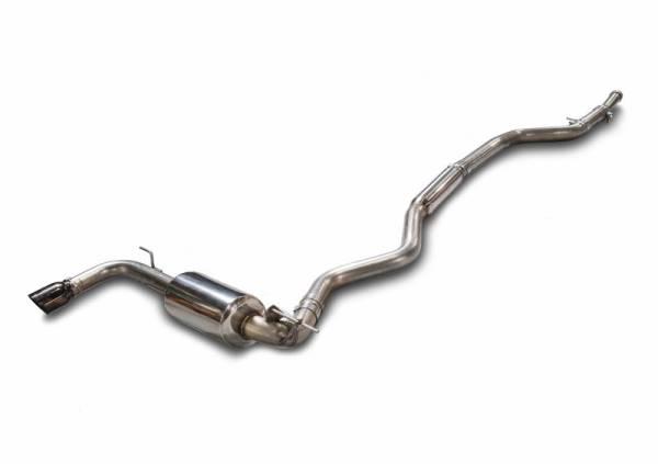 AWE Tuning - AWE Tuning 3015-22042 AWE Tuning BMW F30 320i Touring Exhaust w/Performance Mid Pipe - Chrome Silver Tip (90mm)