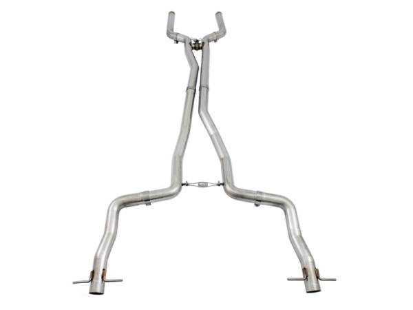 AWE Tuning - AWE Tuning 3020-11035 AWE Tuning 2019+ Mercedes-Benz C63/S AMG Coupe (W205) Track Edition Exhaust - No Tips