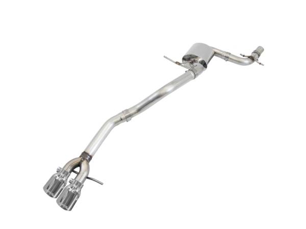 AWE Tuning - AWE Tuning 3020-22030 AWE Tuning Mk5 Jetta 2.0T - GLI Track Edition Exhaust - Polished Silver Tips