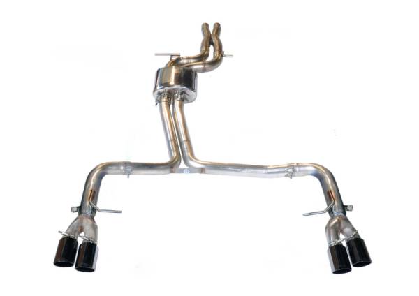 AWE Tuning - AWE Tuning 3020-43020 AWE Tuning Audi B8 / B8.5 S4 3.0T Track Edition Exhaust - Diamond Black Tips (90mm)