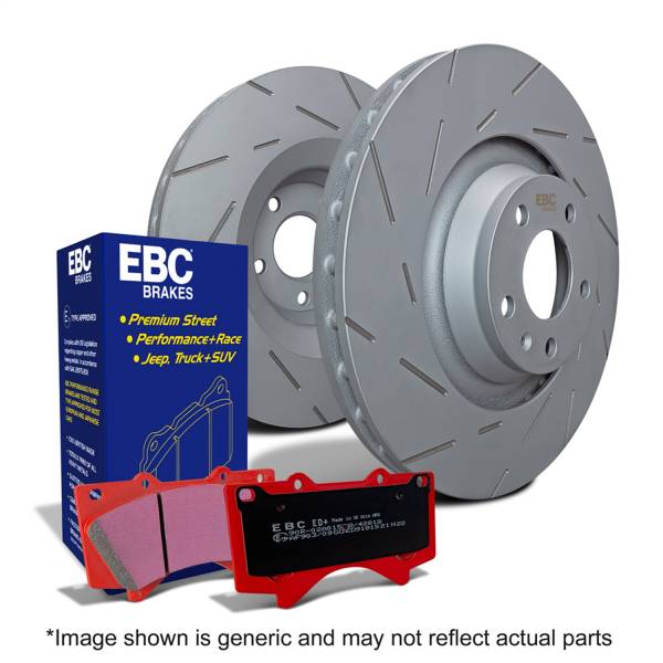 EBC - EBC Brakes S15KR1074 EBC S15 Brake Pad and Rotor Kit - Fits 2013-2022 Land Rover Range Rover, Range Rover Sport, Defender 110