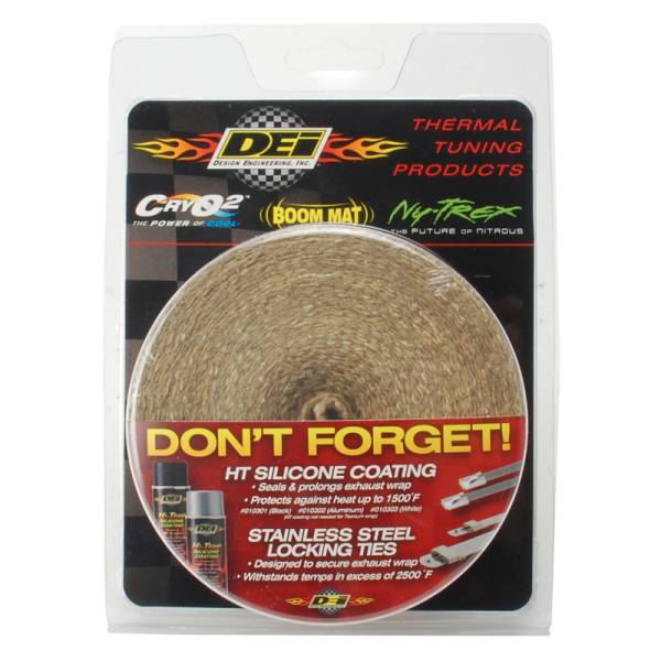 DEI - DEI 10137 DEI Exhaust Wrap 2in x 25ft - Tan