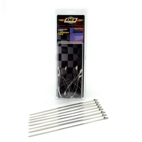 DEI - DEI 10201 DEI Stainless Steel Locking Tie 8in - 8 per pack