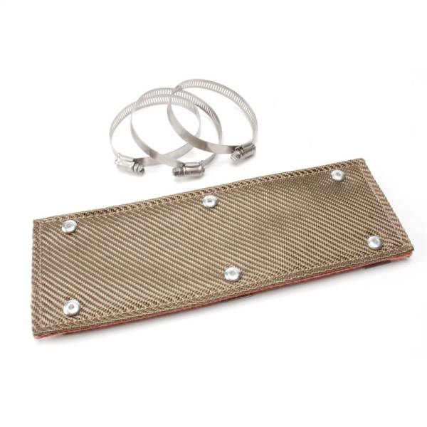 DEI - DEI 10450 DEI Pipe Shield w/Stainless Steel Clamps - 6in x 12in - Titanium