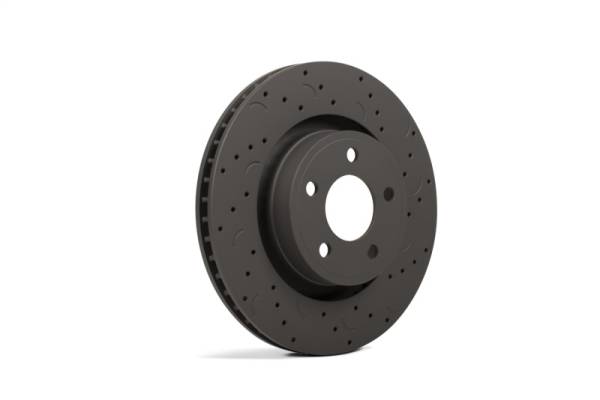 Hawk Performance - Hawk Performance kHTC5313 Hawk Talon 1998 Nissan Frontier RWD Drilled and Slotted Front Brake Rotor Set
