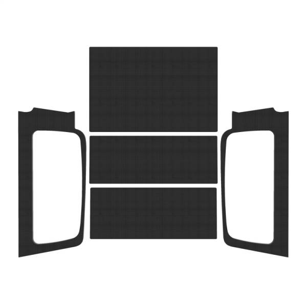 DEI - DEI 50601 DEI 04-06 Jeep Wrangler LJ Unlimited Headliner Complete Kit - Black