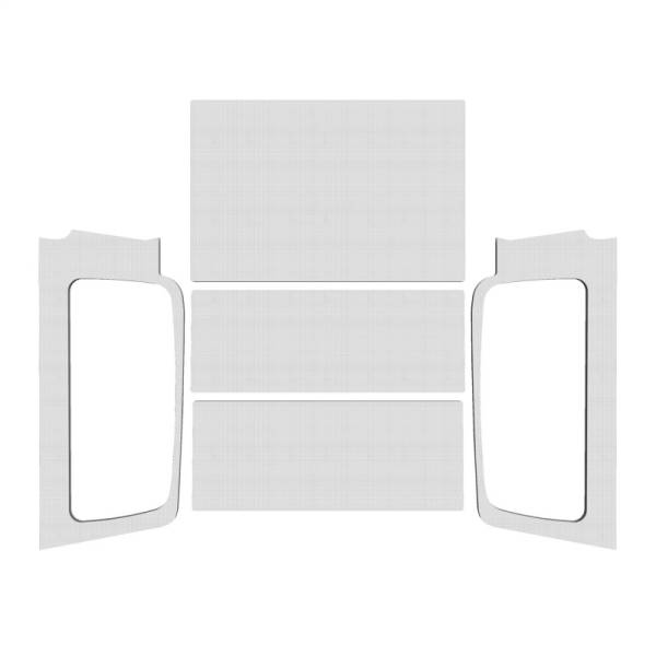 DEI - DEI 50602 DEI 04-06 Jeep Wrangler LJ Unlimited Headliner Complete Kit - White