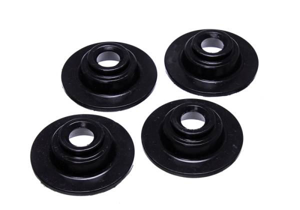 Energy Suspension - Energy Suspension 15.6105G Energy Suspension 06-14 VW GTI / 05-15 VW Jetta (Base, Incl. Wagon) Black Rear Spring Isolator Set - Fits 2005-2016 Volkswagen Tiguan, Rabbit, Jetta