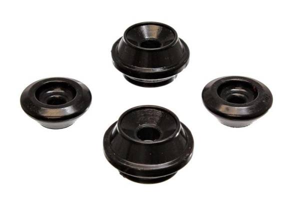 Energy Suspension - Energy Suspension 15.8101G Energy Suspension 93-99 VW Golf III/Jetta III/ GTI Black Rear Strut Tower Bushings - Fits 1985-1999 Volkswagen Jetta