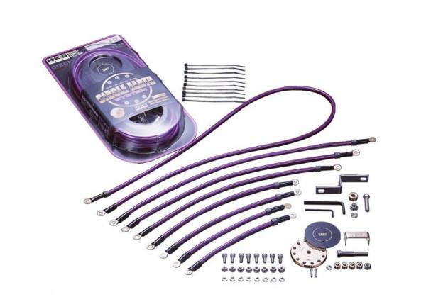 HKS - HKS 48004-AK002 HKS Wire Kit for Circle Earth Grounding Kit - 3 meter length