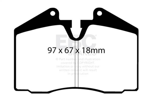 EBC - EBC Brakes S9KR1702 EBC S9 Brake Pad and Rotor Kit - Fits 1987-1995 Porsche 944, 968