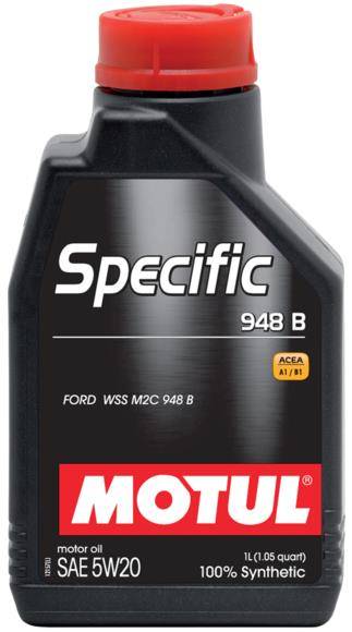 Motul - Motul 106352 Motul 5L Specific 948B 5W20 Oil