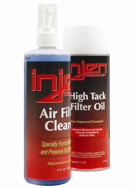 Injen - Injen X-1030 Injen Pro Tech Charger Kit (Includes Cleaner and Charger Oil - Aerosol) Cleaning Kit