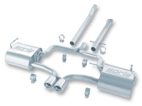 Borla - Borla 140120 Borla 04-06 Mini Cooper S (Incl. Convertible) Normal Cat-back - Fits 2004-2015 Mini Cooper
