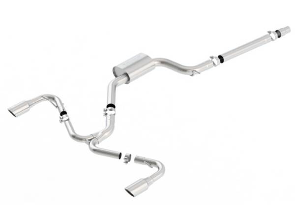 Borla - Borla 140751 Borla 2018 Volkswagen GTI (MK7.5) 2.0T AT/MT SS S-Type Catback Exhaust - Fits 2018-2021 Volkswagen GTI