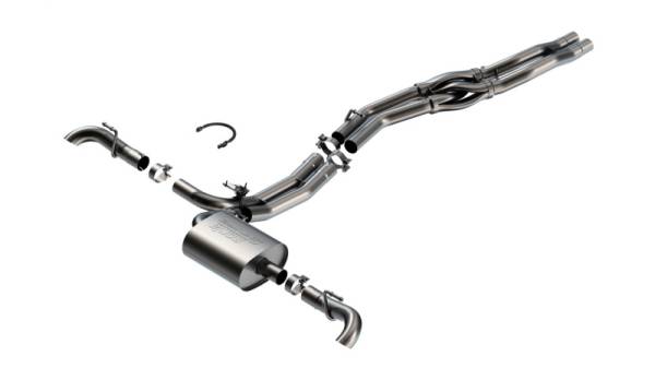 Borla - Borla 141008 Borla 21-25 Audi SQ5 3.0L-V6 AWD S-Type Catback Exhaust - Fits 2018-2025 Audi SQ5
