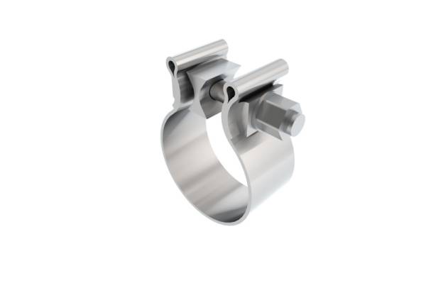 Borla - Borla 18322 Borla Universal 2.25in (57mm) Stainless Steel Half Moon Clamp