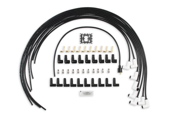 ACCEL - BDDP 9001C Spark Plug Wire Set - Universal - 90 Deg White Ceramic Boots - Fits select 1960-1972 Mercedes-Benz models