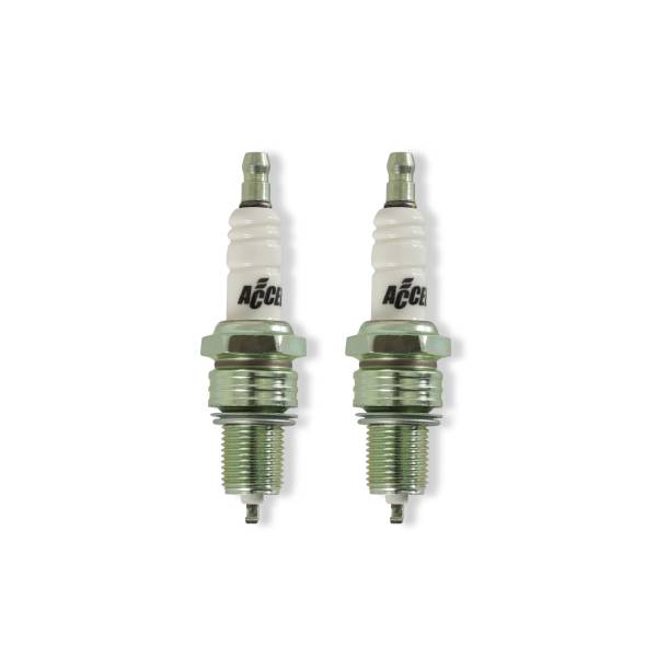 ACCEL - BDDP Y2410P Spark Plugs - Platinum - Evolution - .040" Gap - 2 Pack
