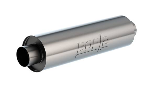Borla - Borla 401624 Borla Universal Muffler 6.75 X 24.00in LG. X 3.53 I.D. w/Nipples, Un-notched , OAL 29.00in