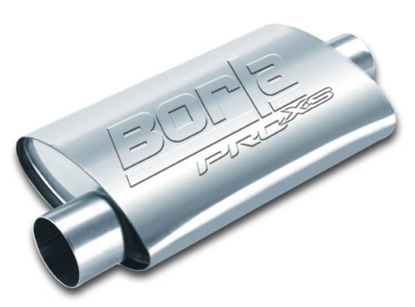 Borla - Borla 40344 Borla Pro-XS 2in Tubing 14in x 4in x 9.5in Oval Center/Offset Muffler