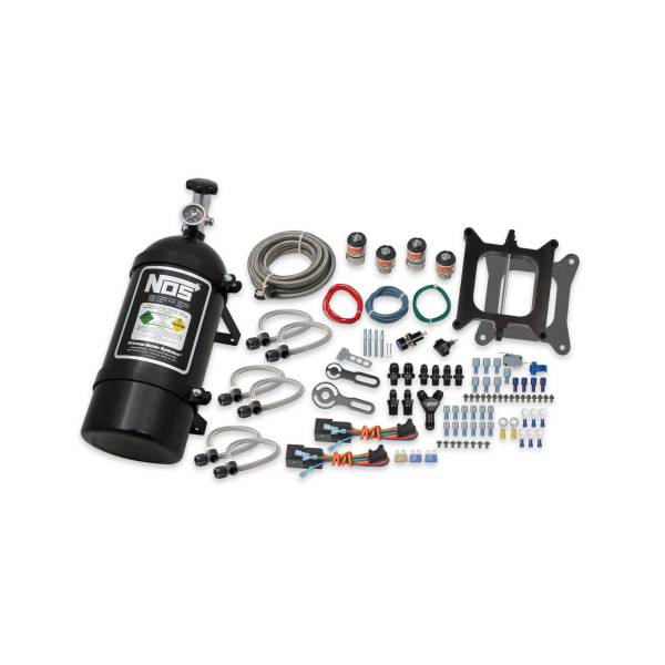 NOS - BHHV 02301BNOS NOS Pro Two-Stage Wet Nitrous System for 4150 4-barrel Carburetor-Black