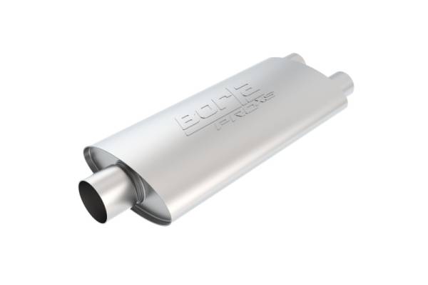 Borla - Borla 40670 Borla 3in Inlet/Dual 2.25in Outlet Center/Dual Oval ProXS Muffler