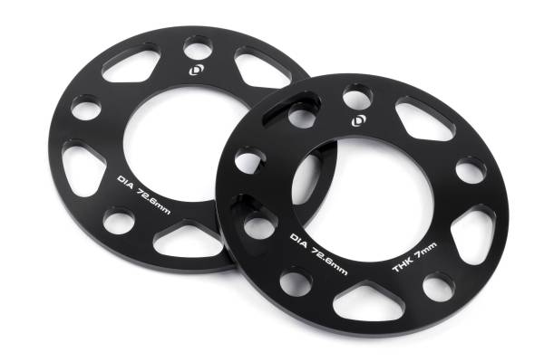 Dinan - GFBV D210-2037 Dinan Spacers; 5x120 - 72.6mm CB - 7mm Thick - Fits select 1988-2021 BMW models