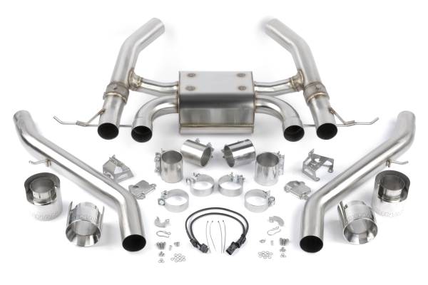 Dinan - GFBV D660-0093 Dinan Valved Axle-Back Exhaust - 2021-2026 BMW M3/M4 - Fits 2021-2026 BMW M3, M4