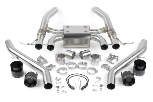 Dinan - GFBV D660-0093-BLK Dinan Valved Axle-Back Exhaust - 2021-2026 BMW M3/M4 - Fits 2021-2026 BMW M3, M4