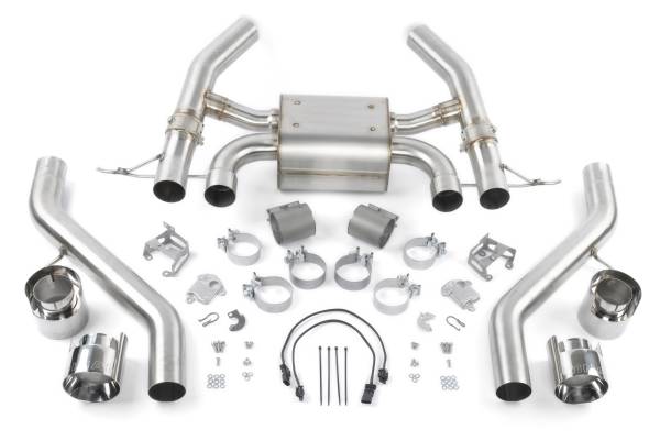 Dinan - GFBV D660-0100 Dinan Valved Axle-Back Exhaust - 2023-2026 BMW M2 - Fits 2023-2026 BMW M2